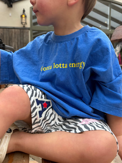 Blue Gotta Lotta Energy Tee (PRE ORDER)