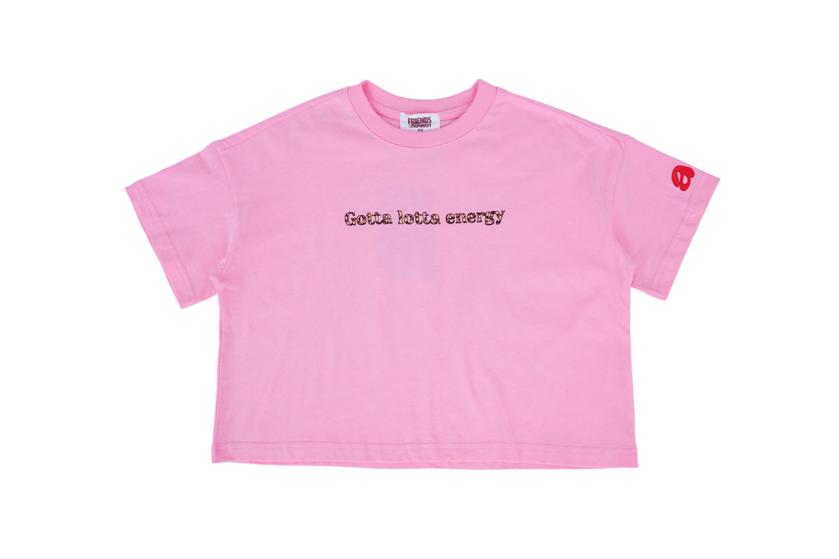 Pink Gotta Lotta Energy Tee (PRE ORDER)