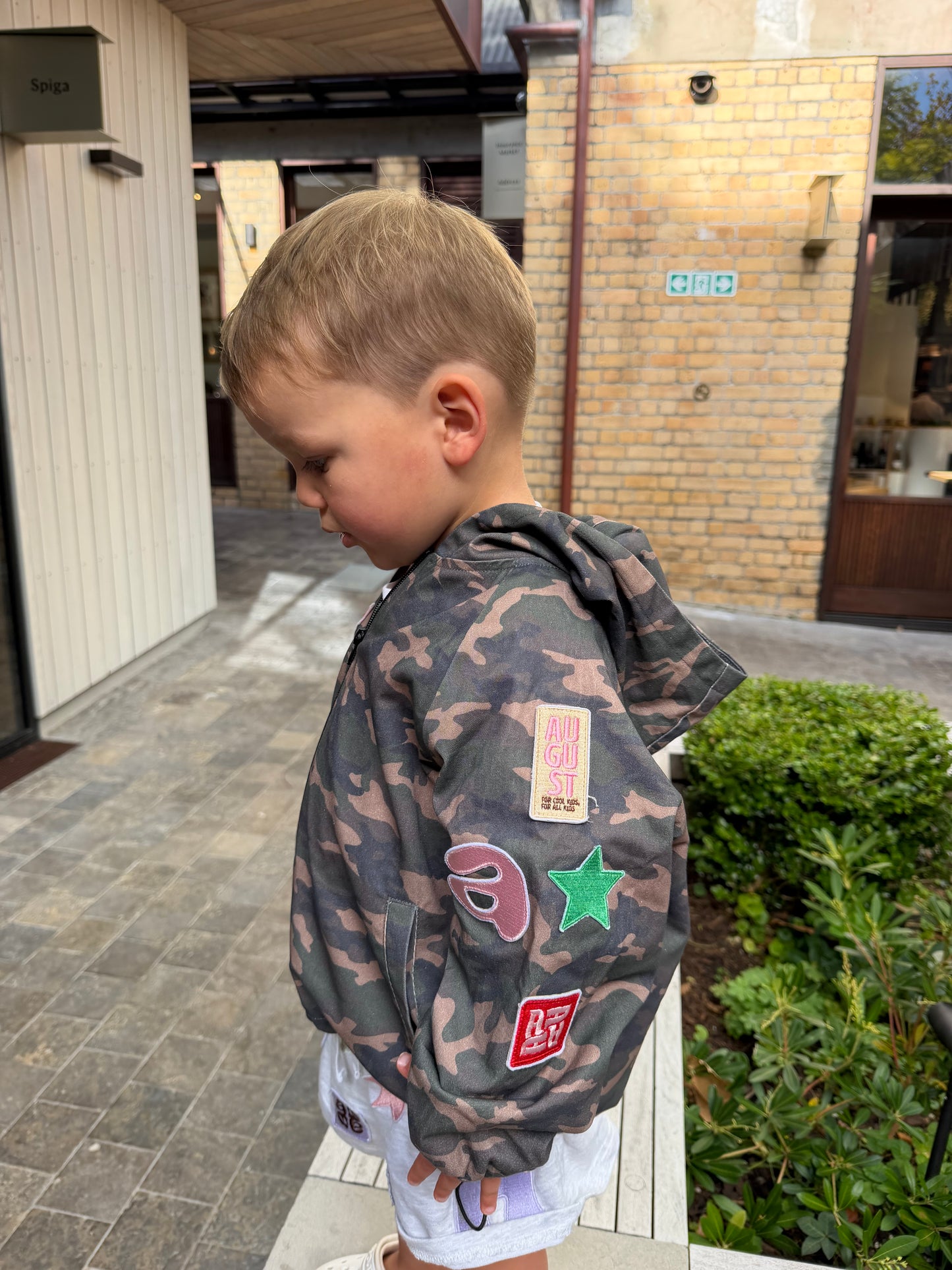 Camo Patch Jacket (Pre Order)