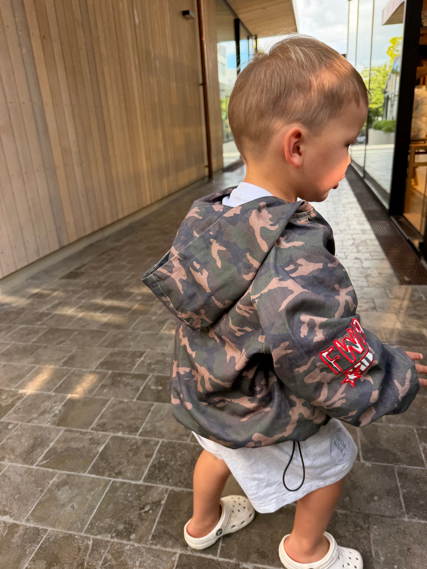 Camo Patch Jacket (Pre Order)