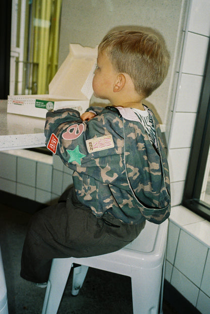 Camo Patch Jacket (Pre Order)