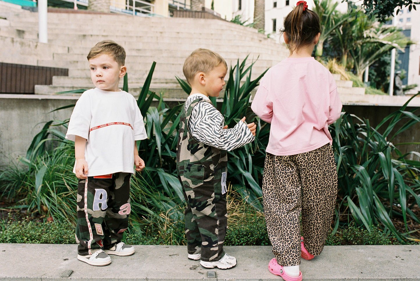 Camo Patch Overalls