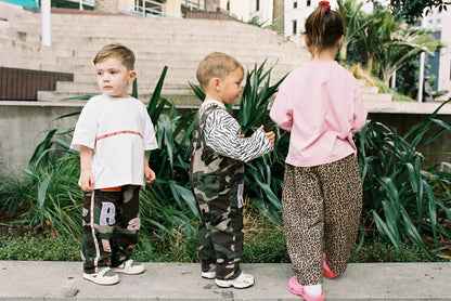 Camo Patch Overalls